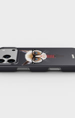 iPhone 17 Pro Max Slim Case - Hipster Cat - View 3