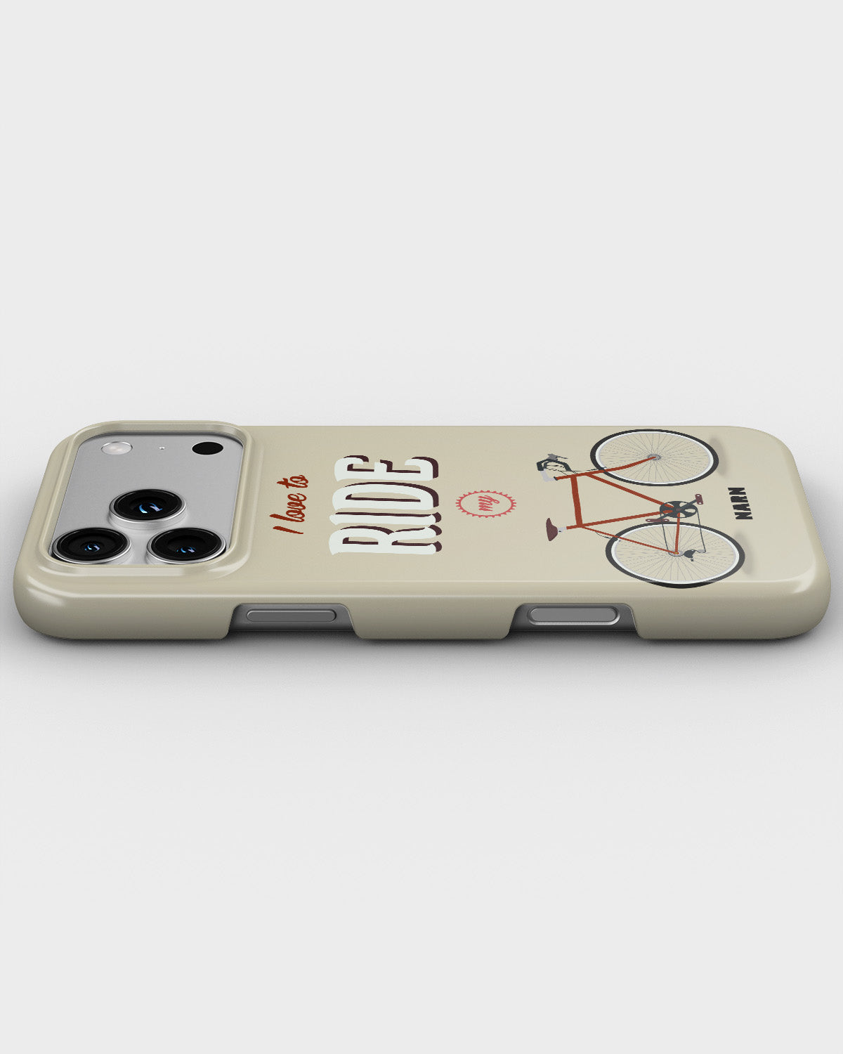iPhone 17 Pro Max Slim Case - Ride My Bicycle - View 3