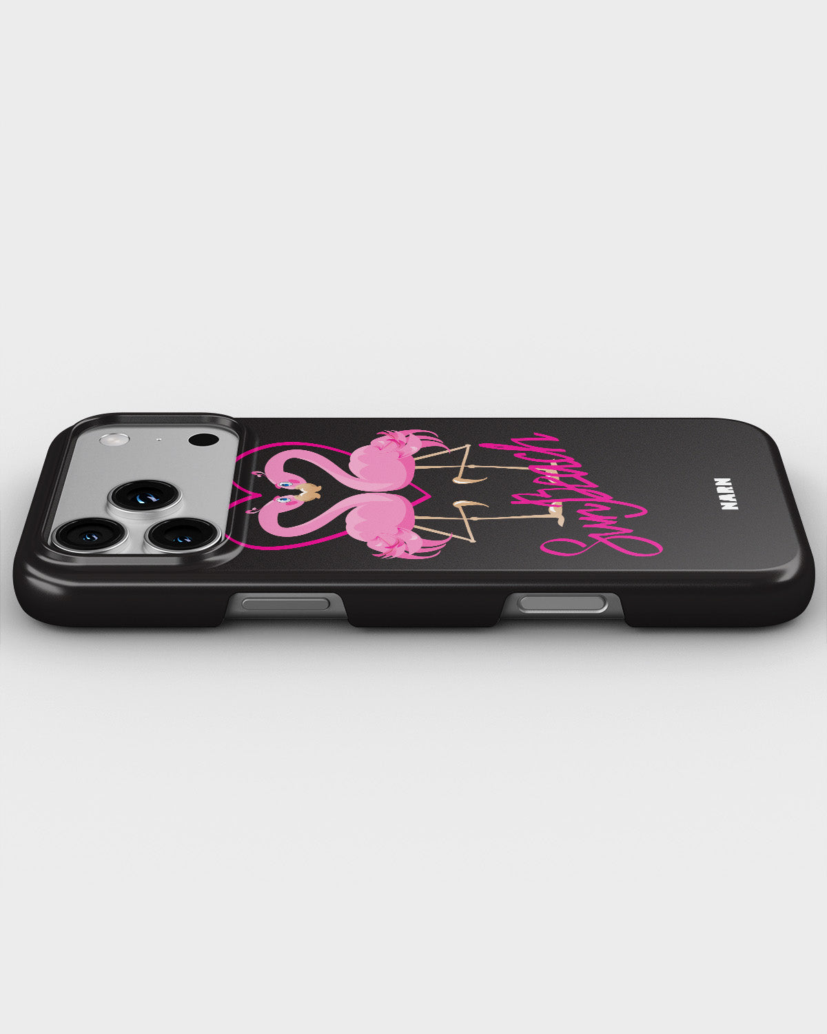 iPhone 17 Pro Max Slim Case - Beach Flamingo - View 3