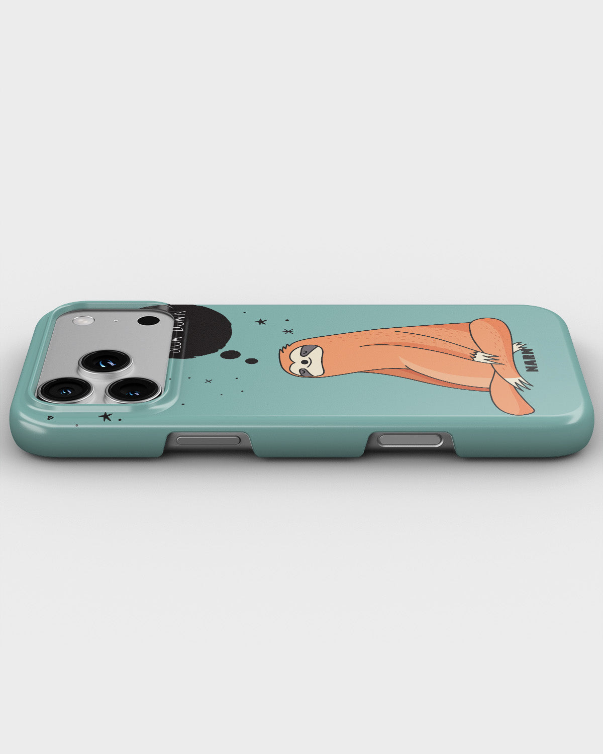 iPhone 17 Pro Max Slim Case - Slow Down Sloth - View 3