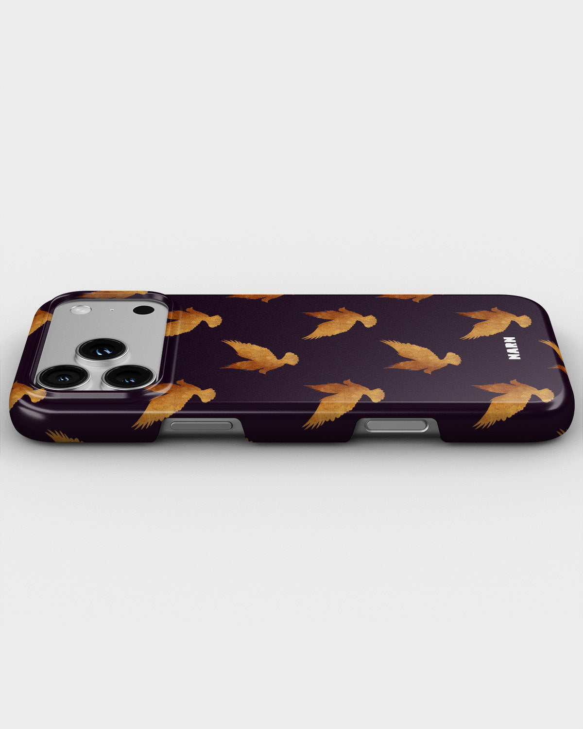 iPhone 17 Pro Max Slim Case - Royal Doves - View 3