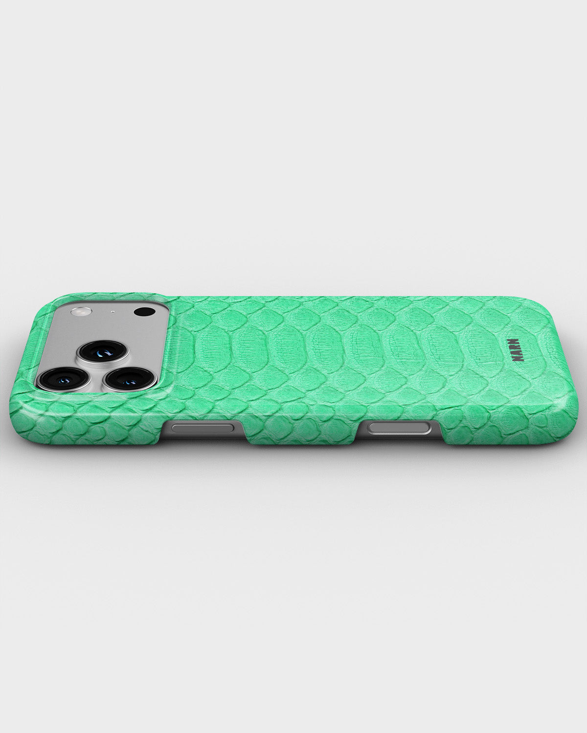 iPhone 17 Pro Max Slim Case - Turquoise Snake - View 3