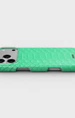 iPhone 17 Pro Max Slim Case - Turquoise Snake - View 3