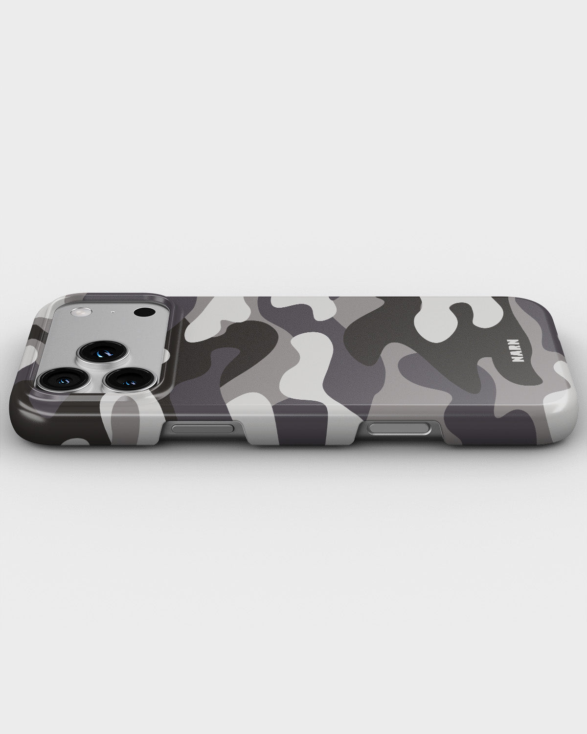 iPhone 17 Pro Max Slim Case - Grey Camo - View 3