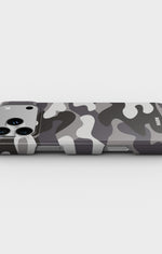 iPhone 17 Pro Max Slim Case - Grey Camo - View 3