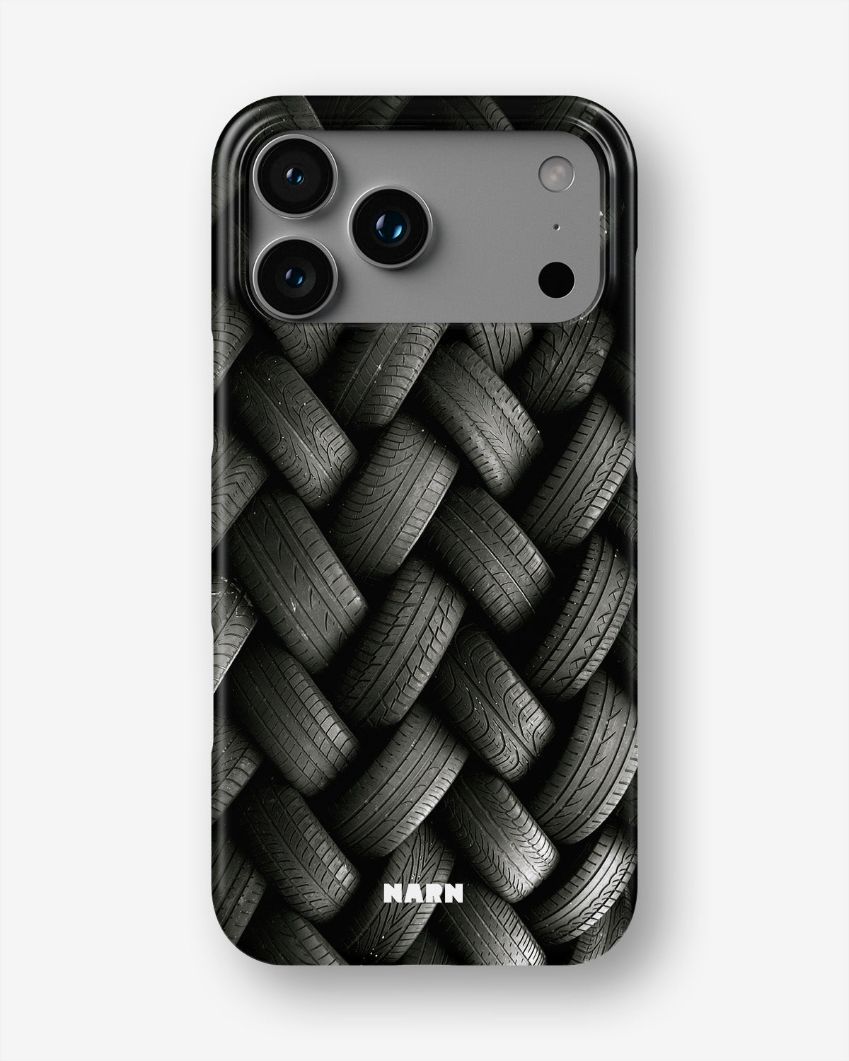 iPhone 17 Pro Slim Case - Tires Wall - View 1