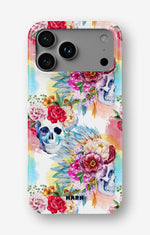 iPhone 17 Pro Slim Case - Flowered Skulls - View 1