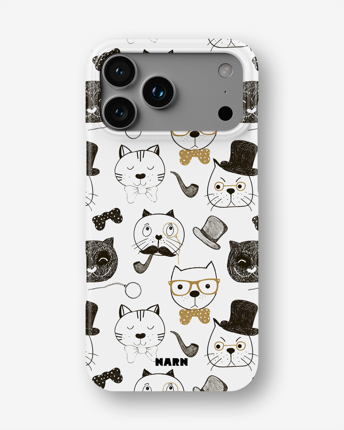 iPhone 17 Pro Slim Case - Cartoon Cats - View 1