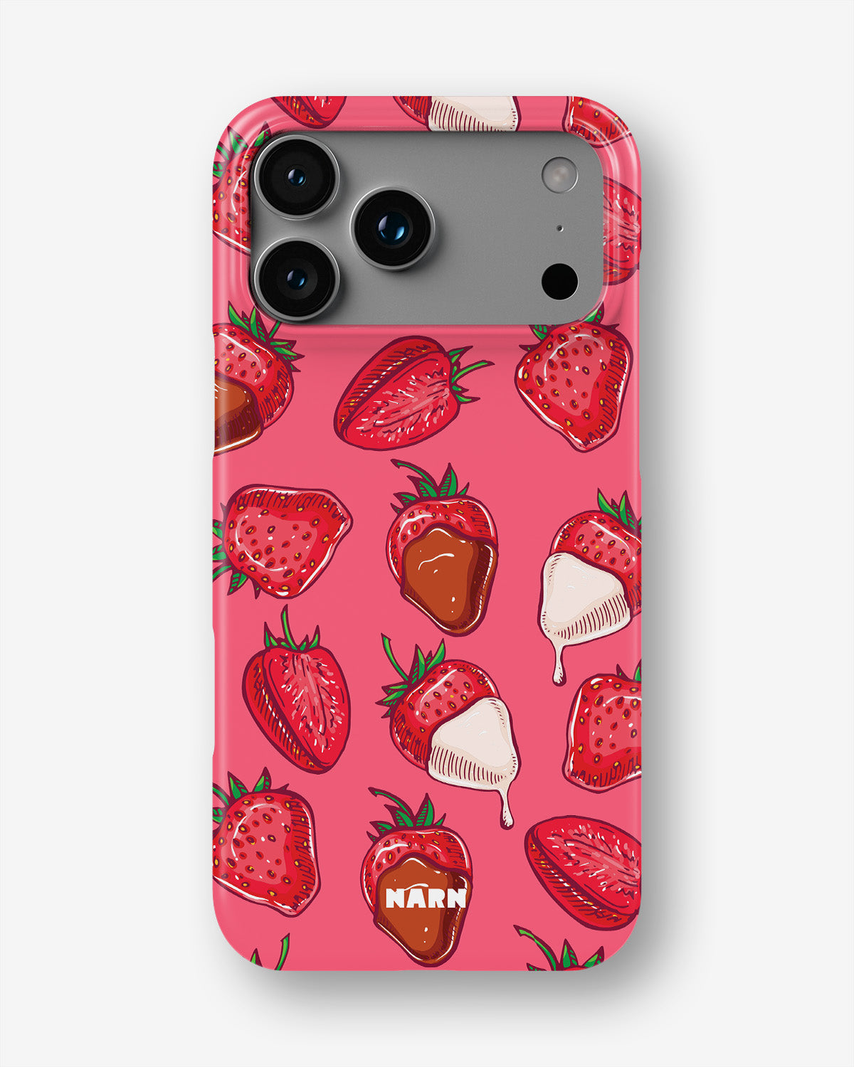 iPhone 17 Pro Slim Case - Strawberry Chocolate - View 1