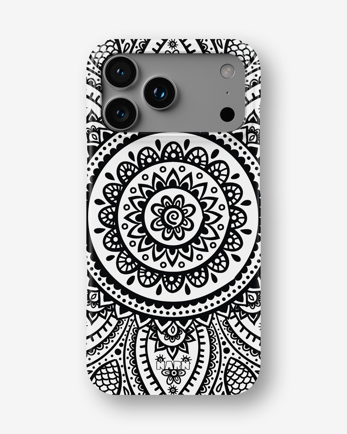 iPhone 17 Pro Slim Case - Henna Mandala - View 1