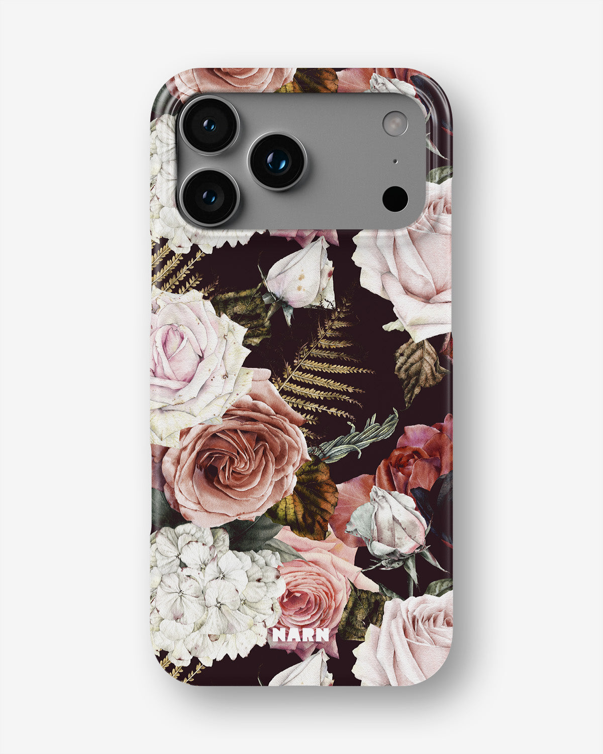 iPhone 17 Pro Slim Case - Midnight Roses - View 1
