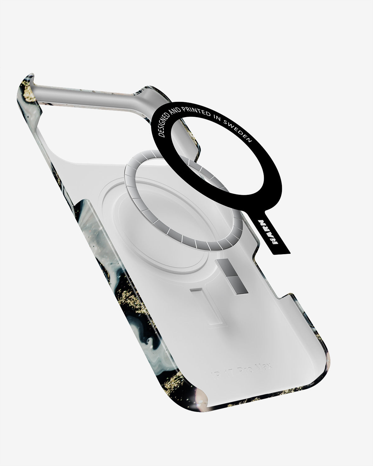 iPhone 17 Pro Slim Case - Golden Swirl - View 2