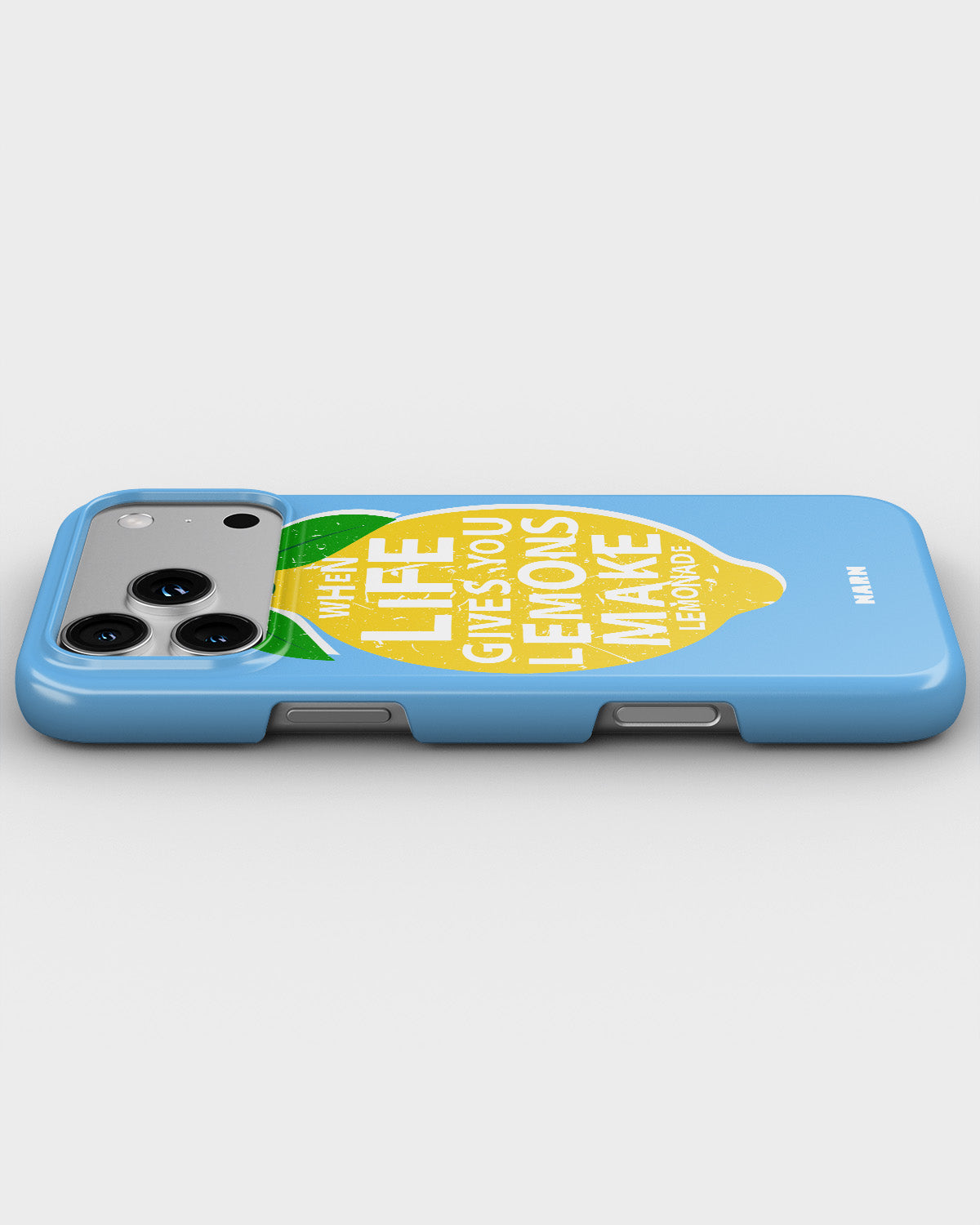 iPhone 17 Pro Slim Case - Lemon Quote - View 3