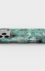 iPhone 17 Pro Slim Case - Green Marble - View 3