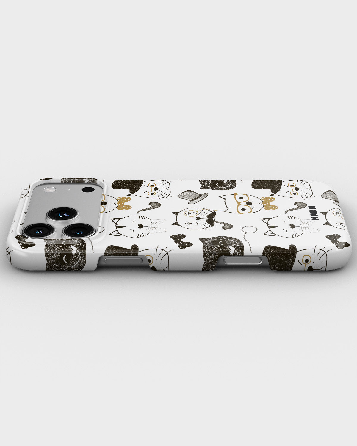 iPhone 17 Pro Slim Case - Cartoon Cats - View 3