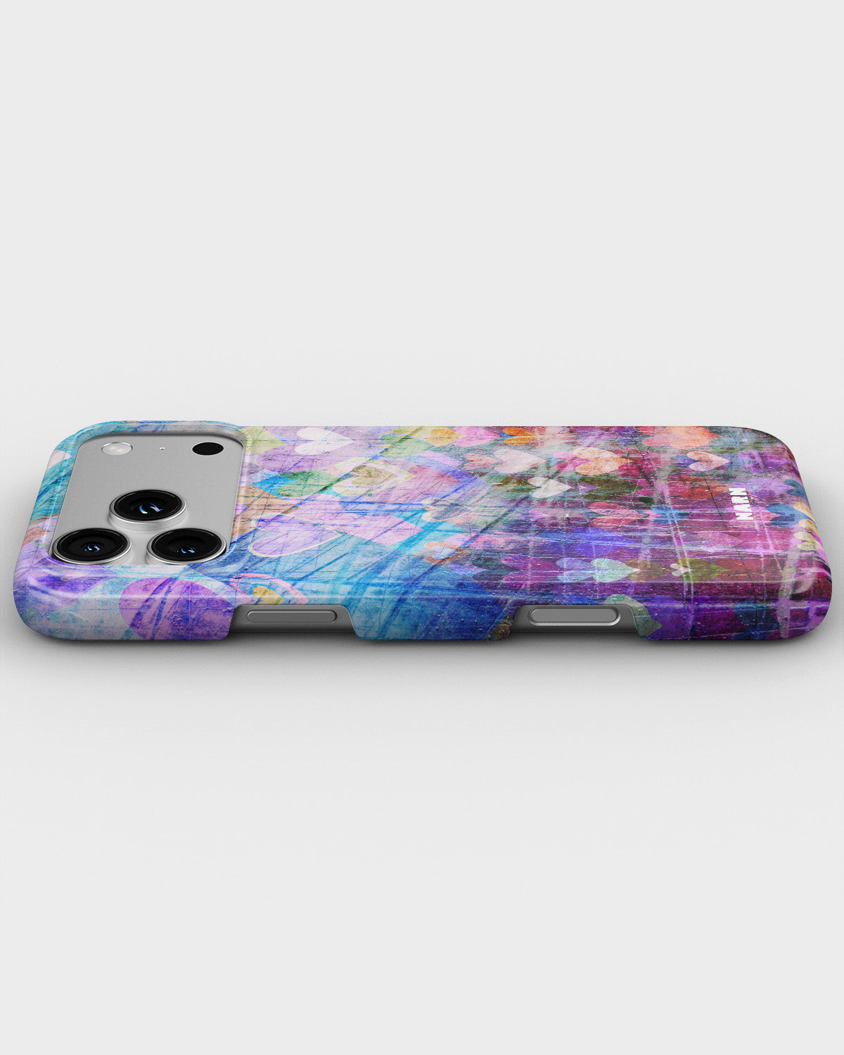iPhone 17 Pro Slim Case - Purple Hearts - View 3