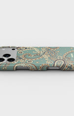 iPhone 17 Pro Slim Case - Paisley Green - View 3