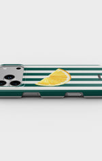 iPhone 17 Pro Slim Case - Lemon Stripes - View 3