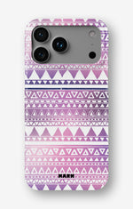 iPhone 18 Pro Slim Case - Purple Aztec - View 1