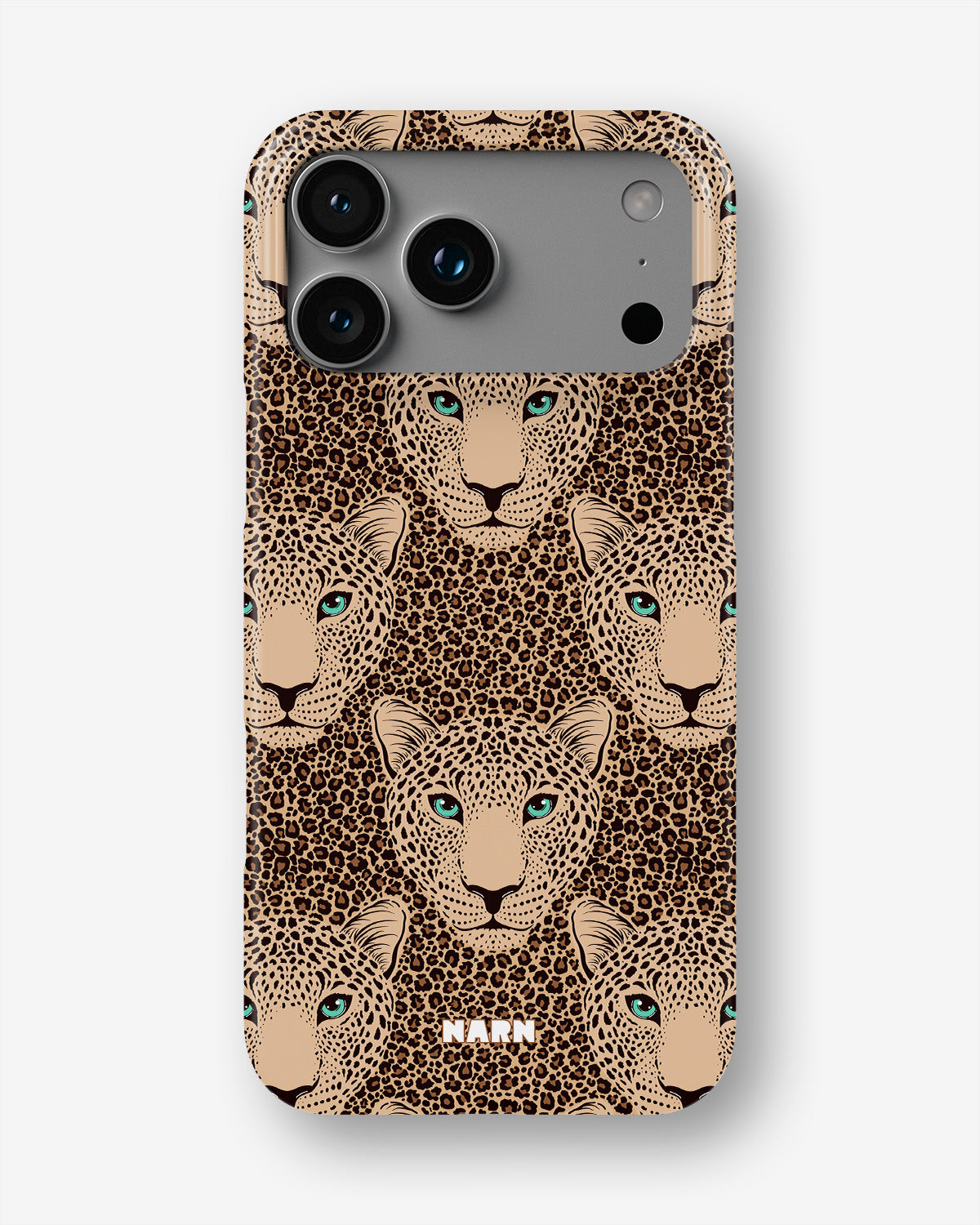 iPhone 18 Pro Slim Case - Leopard Gaze - View 1