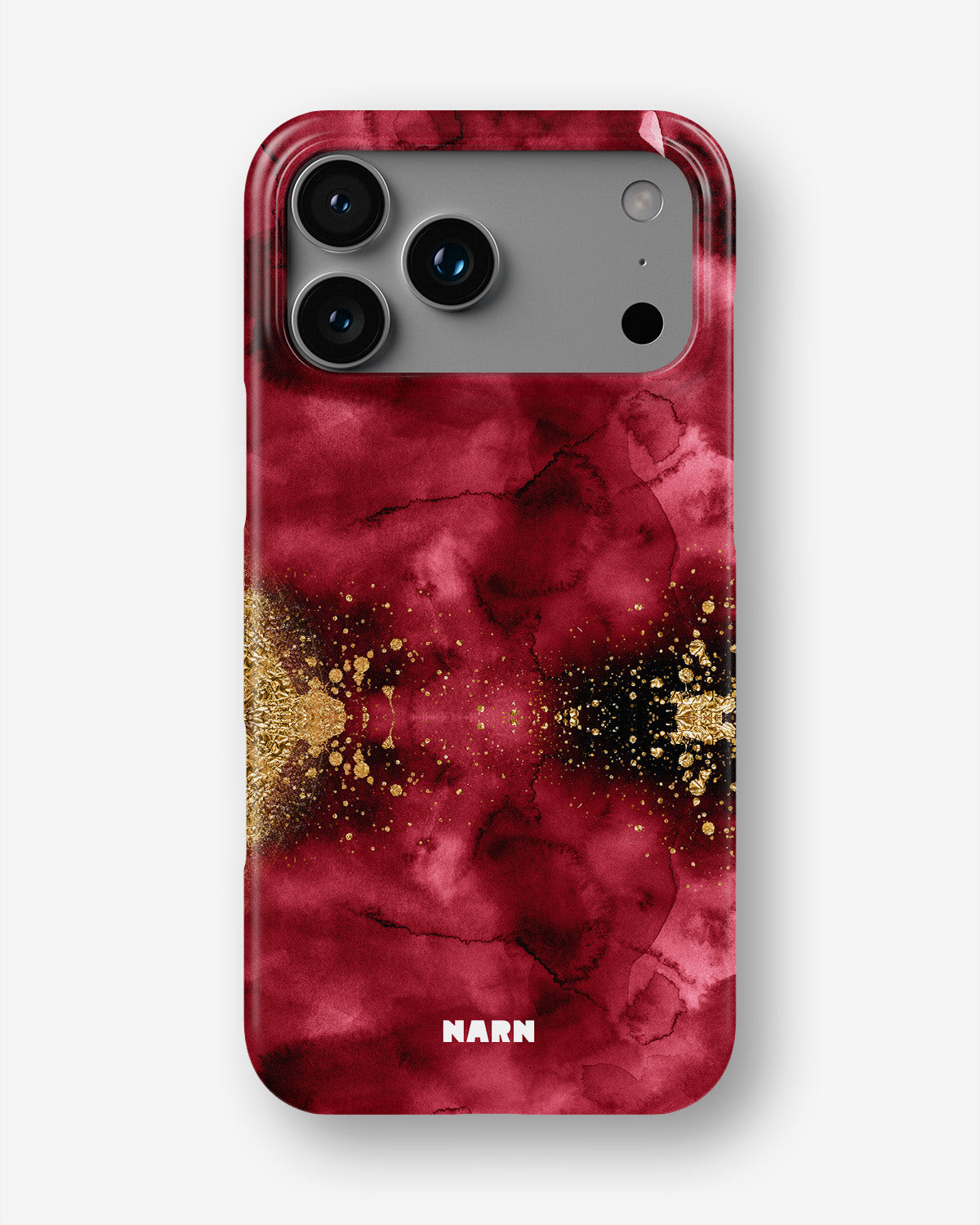 iPhone 18 Pro Slim Case - Burgendy Shimmer - View 1
