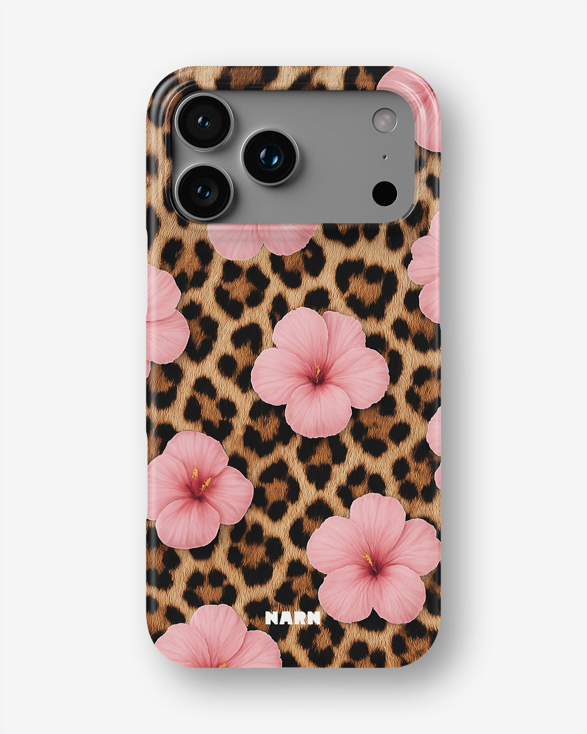 iPhone 18 Pro Slim Case - Leopard Flower - View 1