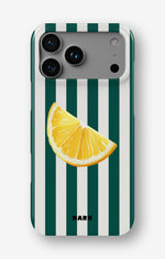 iPhone 18 Pro Slim Case - Lemon Stripes - View 1