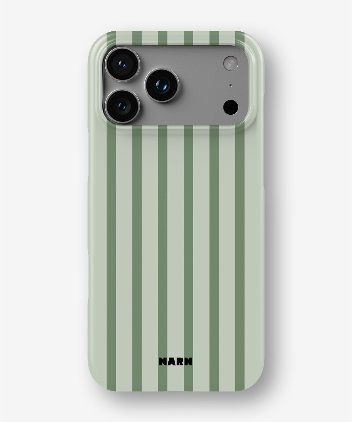 iPhone 18 Pro Slim Case - Sage Stripes - View 1