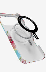 iPhone 18 Pro Slim Case - Flowered Skulls - View 2