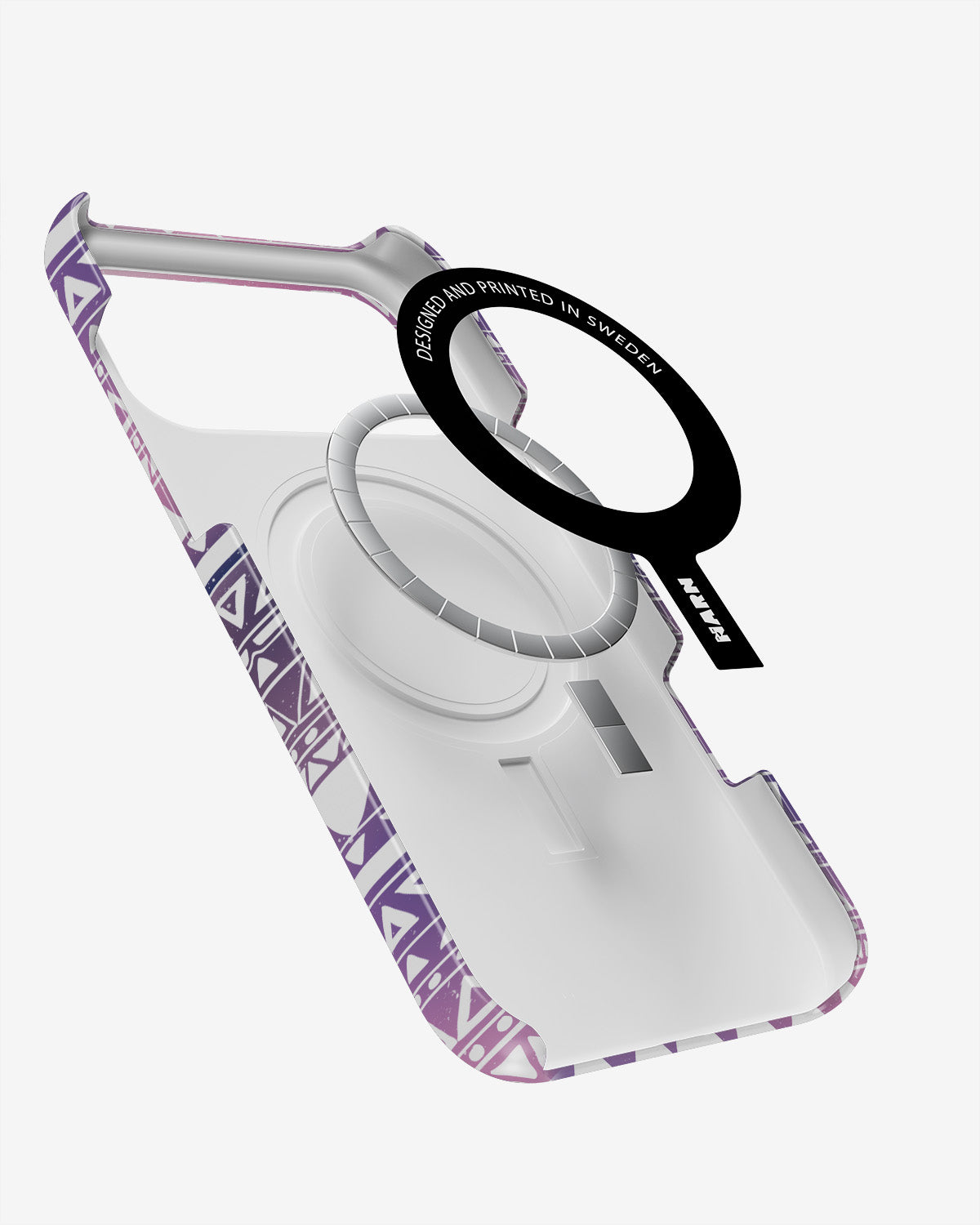 iPhone 18 Pro Slim Case - Purple Aztec - View 2