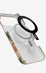 iPhone 18 Pro Slim Case - Flamingos & Flowers - View 2
