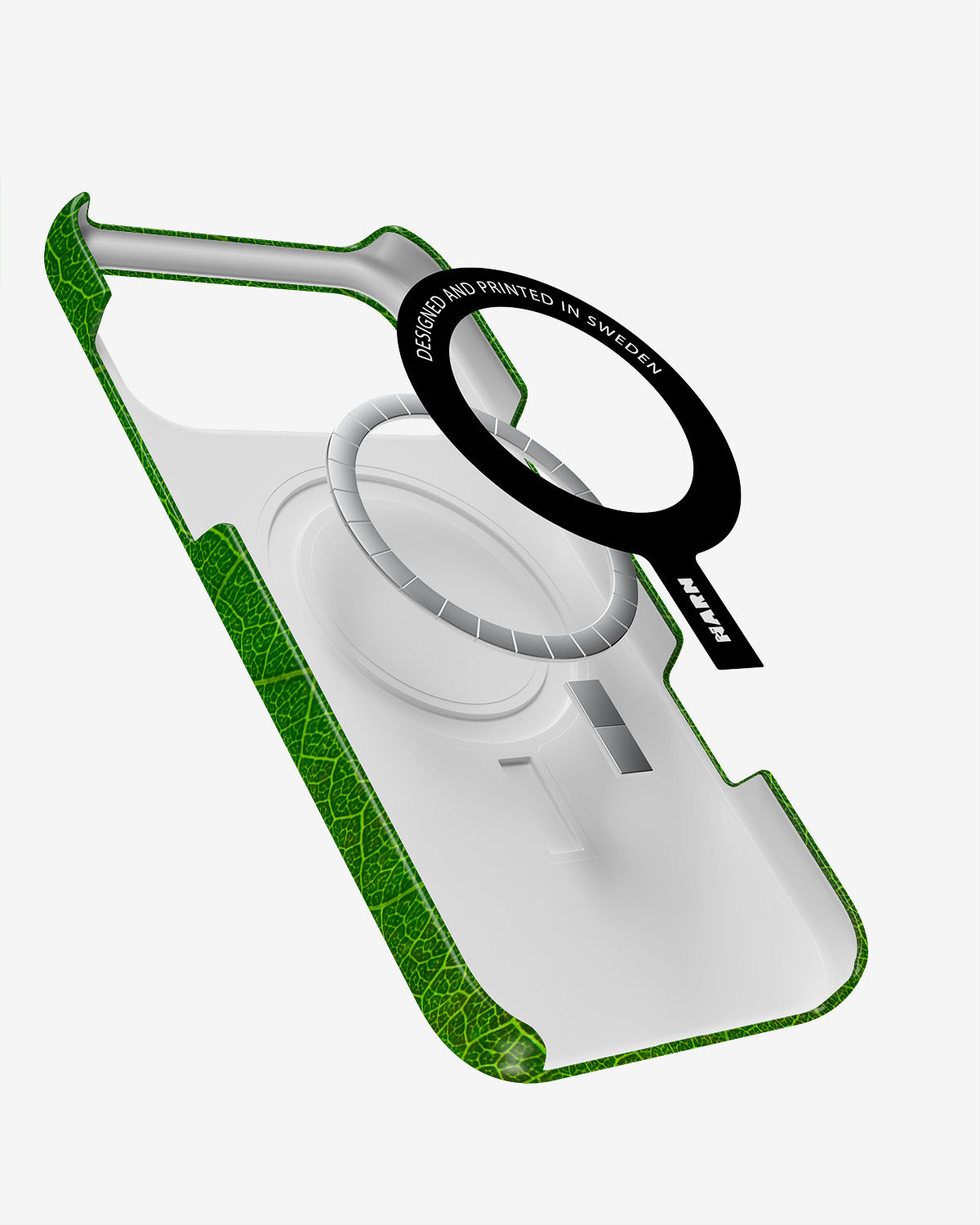 iPhone 18 Pro Slim Case - Green Leafy - View 2