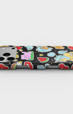 iPhone 18 Pro Slim Case - Cute Stickers - View 3