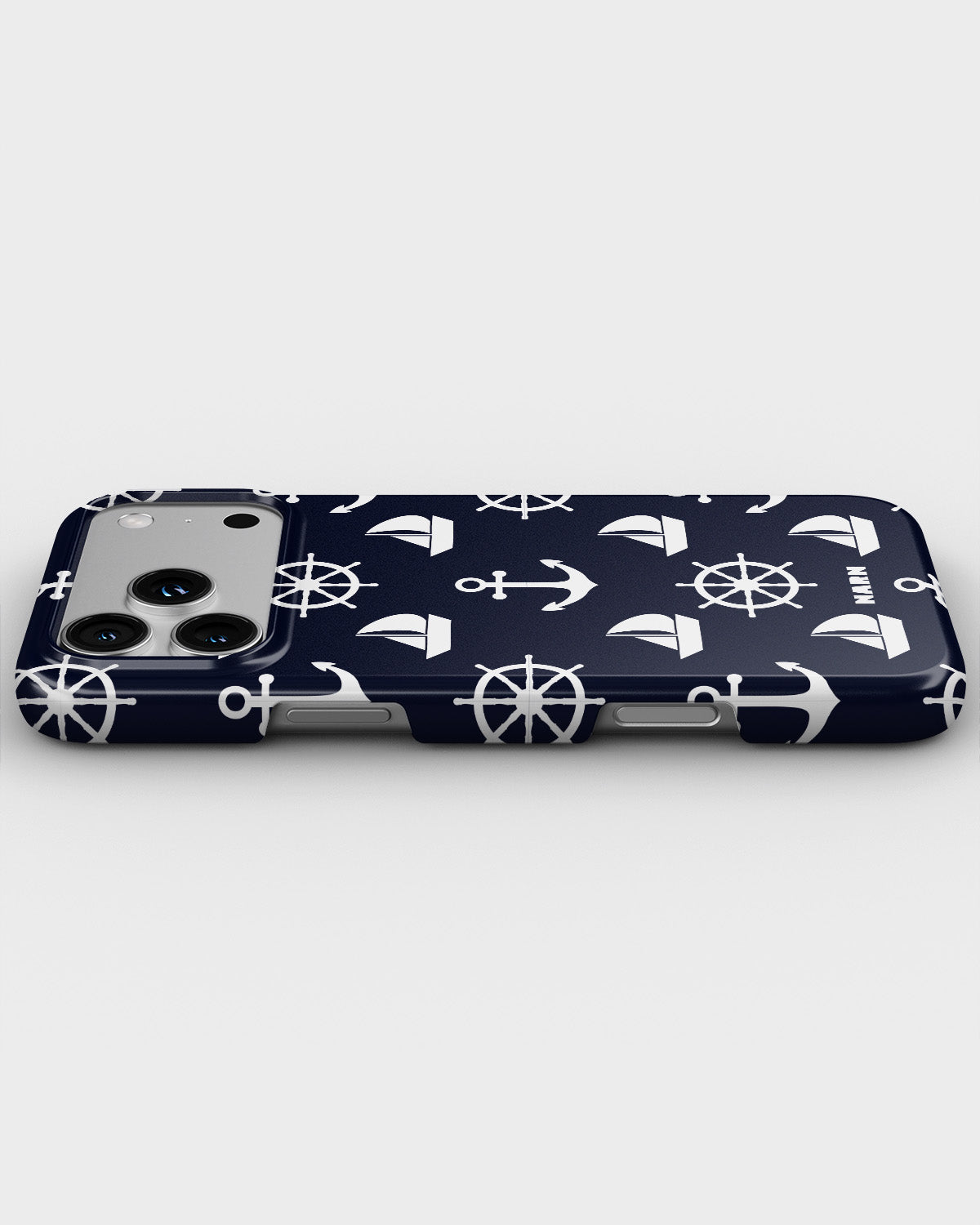 iPhone 18 Pro Slim Case - Deep Blue Voyage - View 3