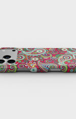 iPhone 18 Pro Slim Case - Paisley Paradise - View 3