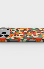 iPhone 18 Pro Slim Case - Retro Geometric - View 3