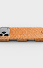 iPhone 18 Pro Slim Case - Orange Snake - View 3