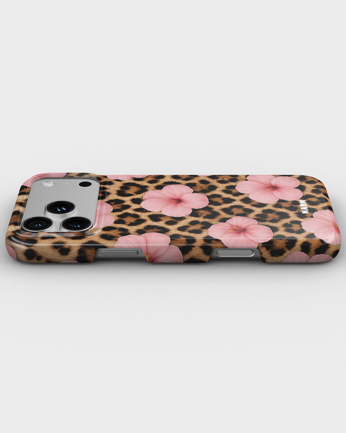 iPhone 18 Pro Slim Case - Leopard Flower - View 3