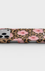 iPhone 18 Pro Slim Case - Leopard Flower - View 3