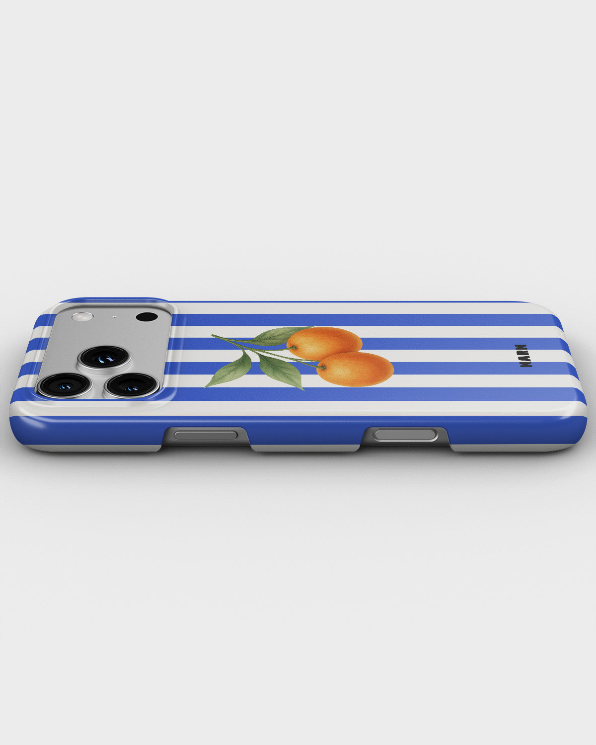 iPhone 18 Pro Slim Case - Orange Stripes - View 3