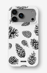 iPhone 18 Pro Max Slim Case - Pine Cones - View 1