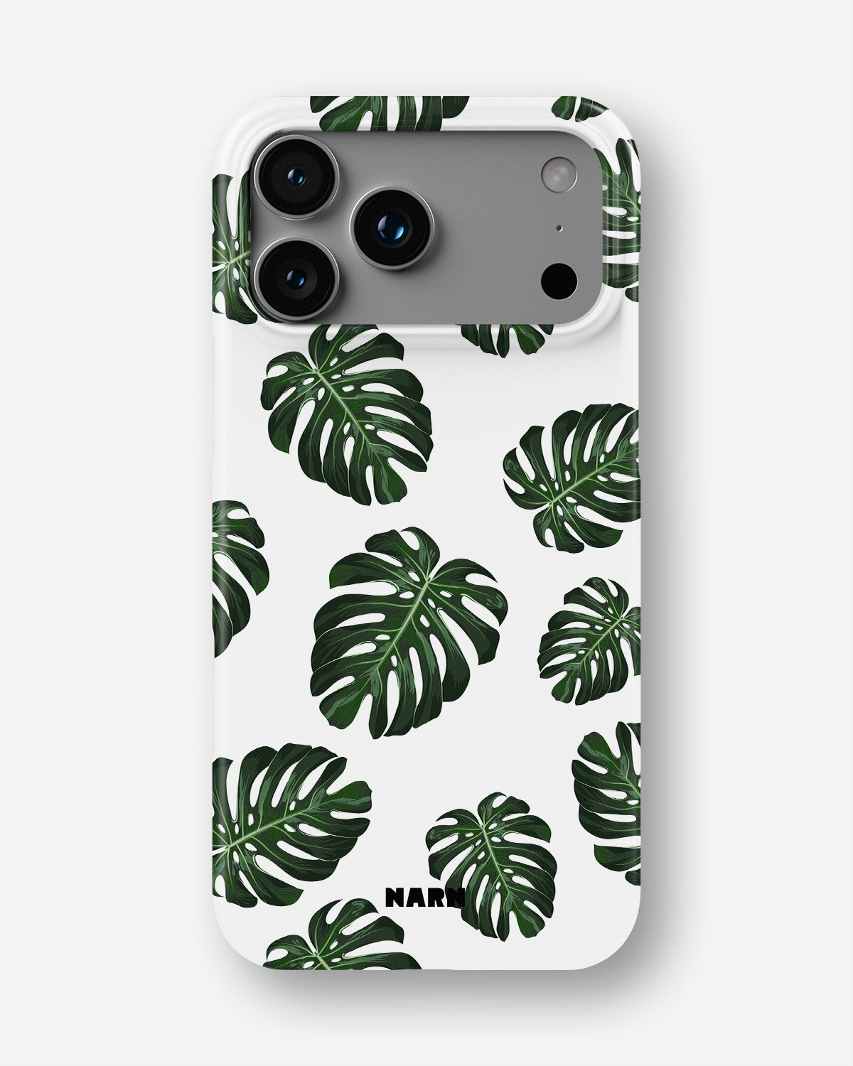 iPhone 18 Pro Max Slim Case - Monstera Pattern - View 1