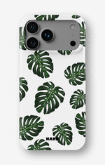 iPhone 18 Pro Max Slim Case - Monstera Pattern - View 1