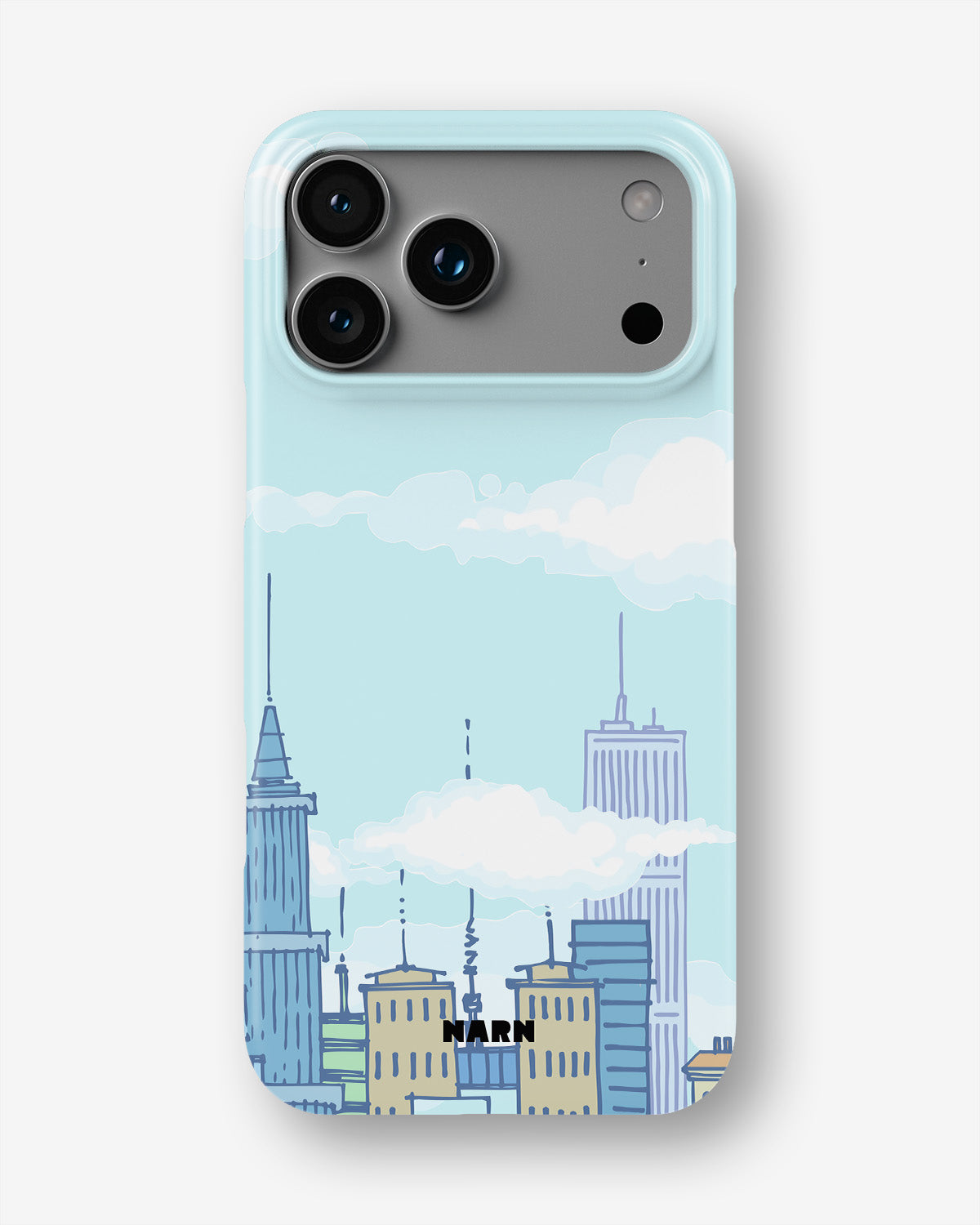 iPhone 18 Pro Max Slim Case - Skyline - View 1