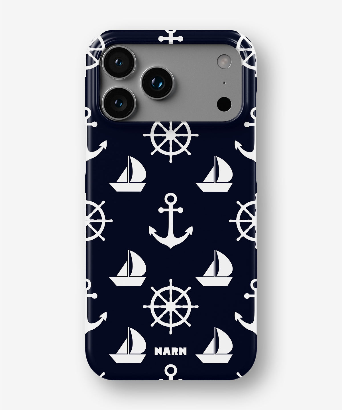 iPhone 18 Pro Max Slim Case - Deep Blue Voyage - View 1