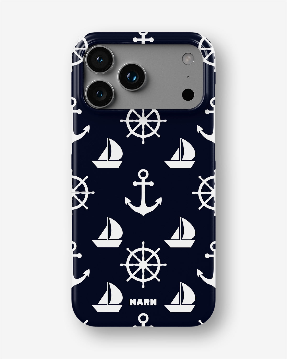 iPhone 18 Pro Max Slim Case - Deep Blue Voyage - View 1
