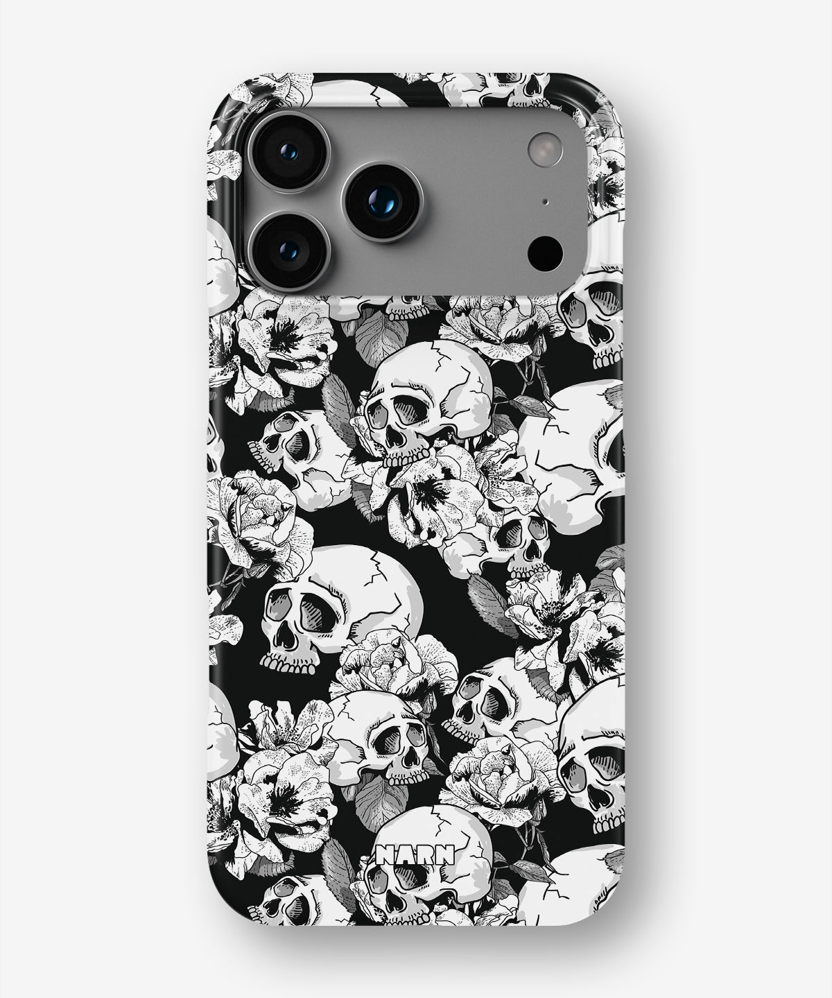 iPhone 18 Pro Max Slim Case - Skull Garden - View 1