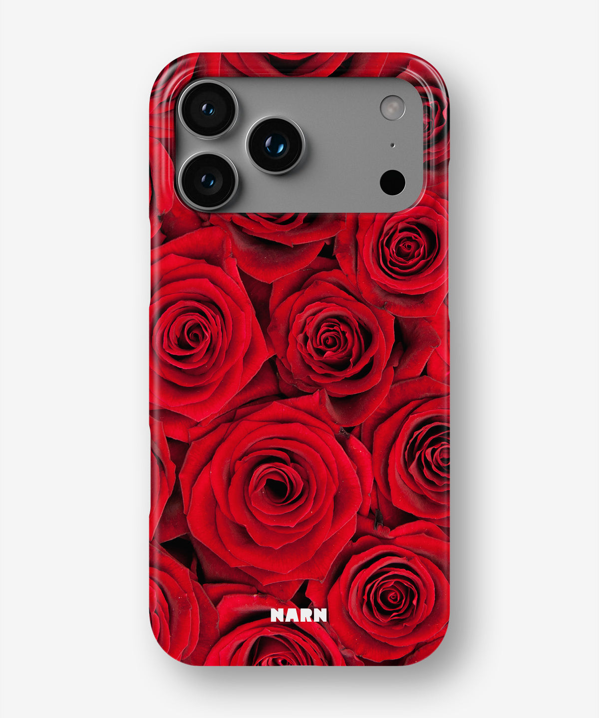 iPhone 18 Pro Max Slim Case - Red Roses - View 1