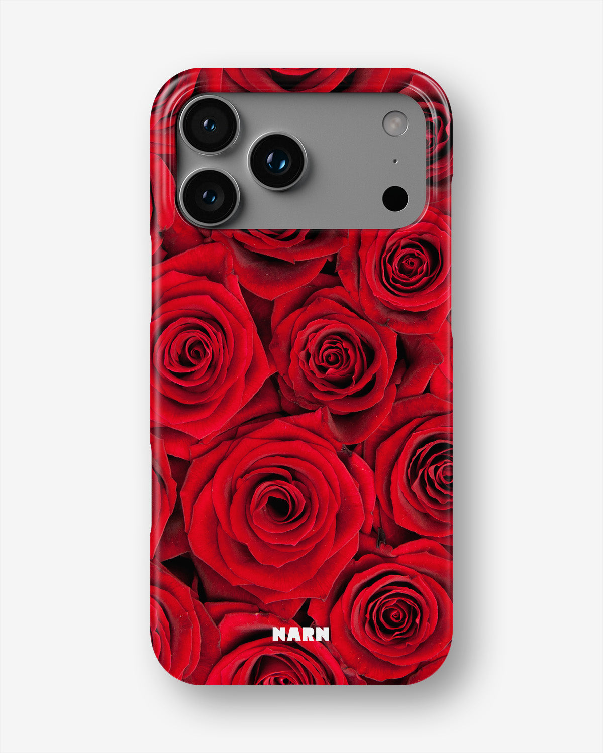 iPhone 18 Pro Max Slim Case - Red Roses - View 1