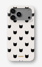 iPhone 18 Pro Max Slim Case - Kitty Dots - View 1